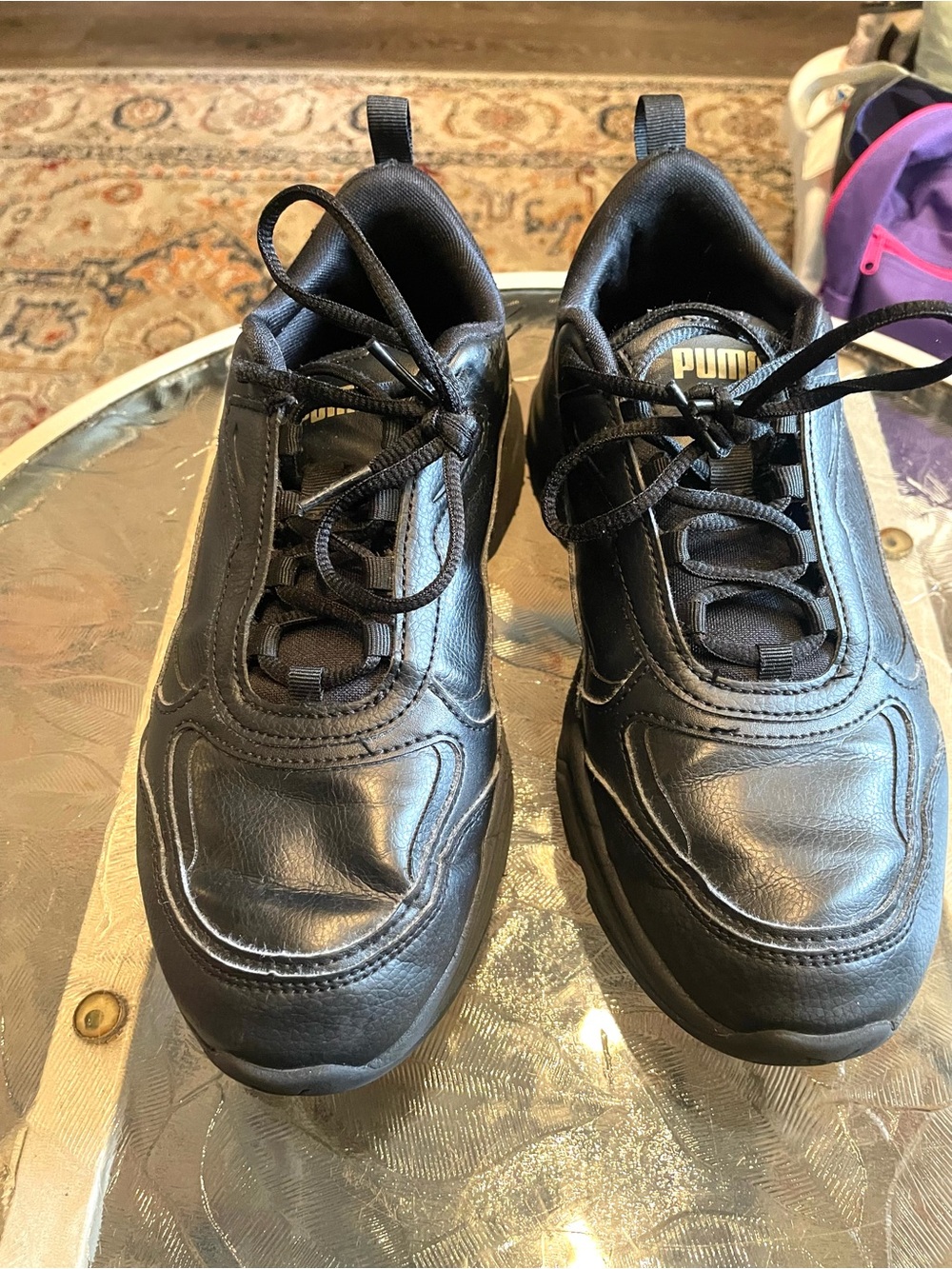 Puma Women’s Black Low-Profile Athletic Sneakers